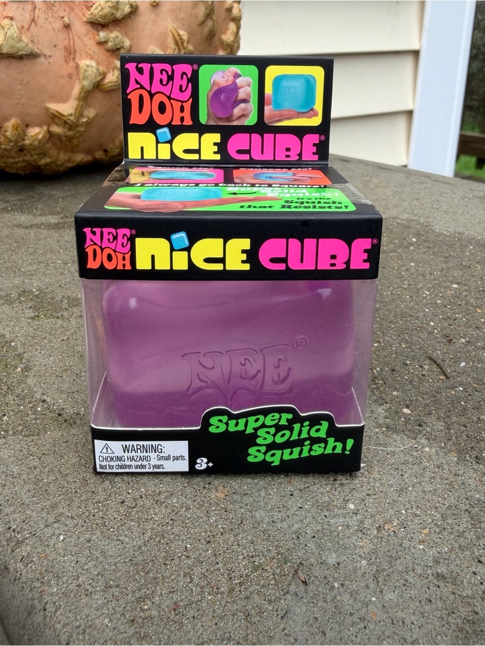 NeeDoh Nee Doh Nice Cube Blue Schylling Authentic NEW